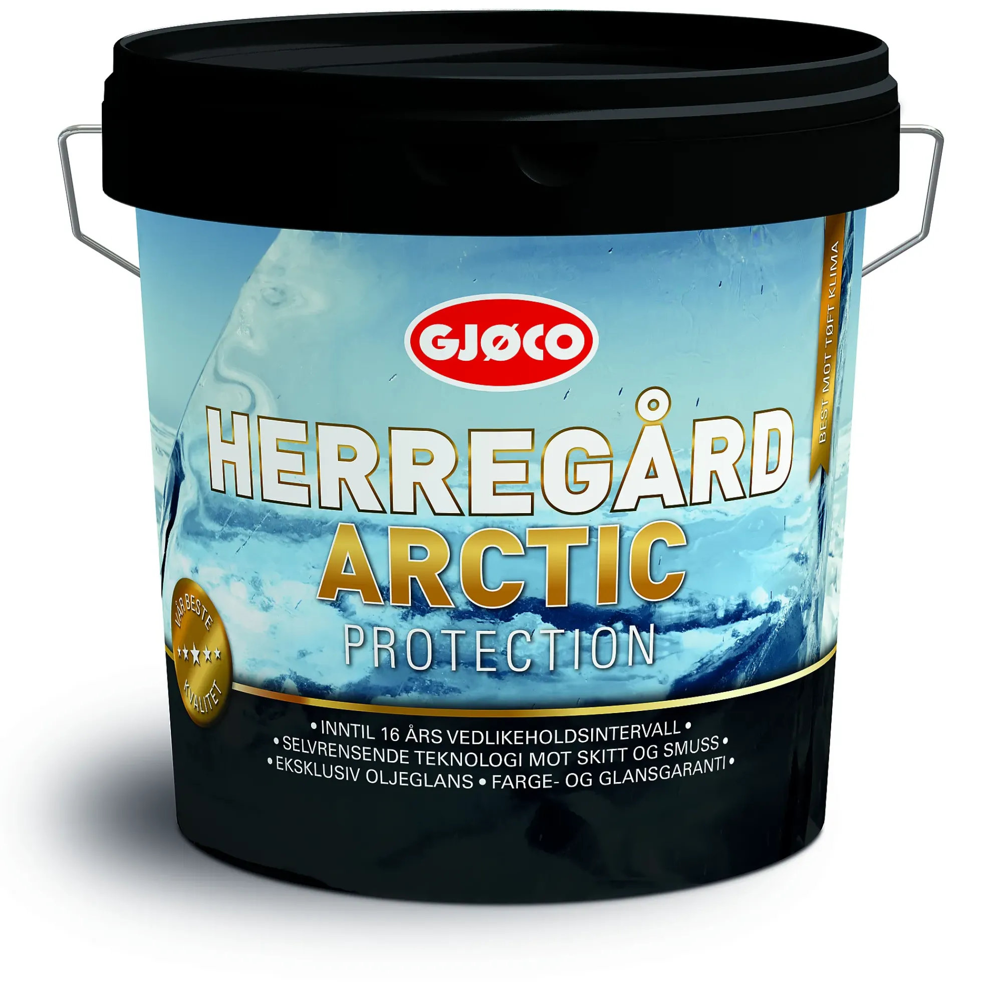 Oljemaling Arctic Herregård oker base 2,7l-Gjøco Best