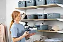 Oppbevaringsboks L Grå-Smartstore Discount