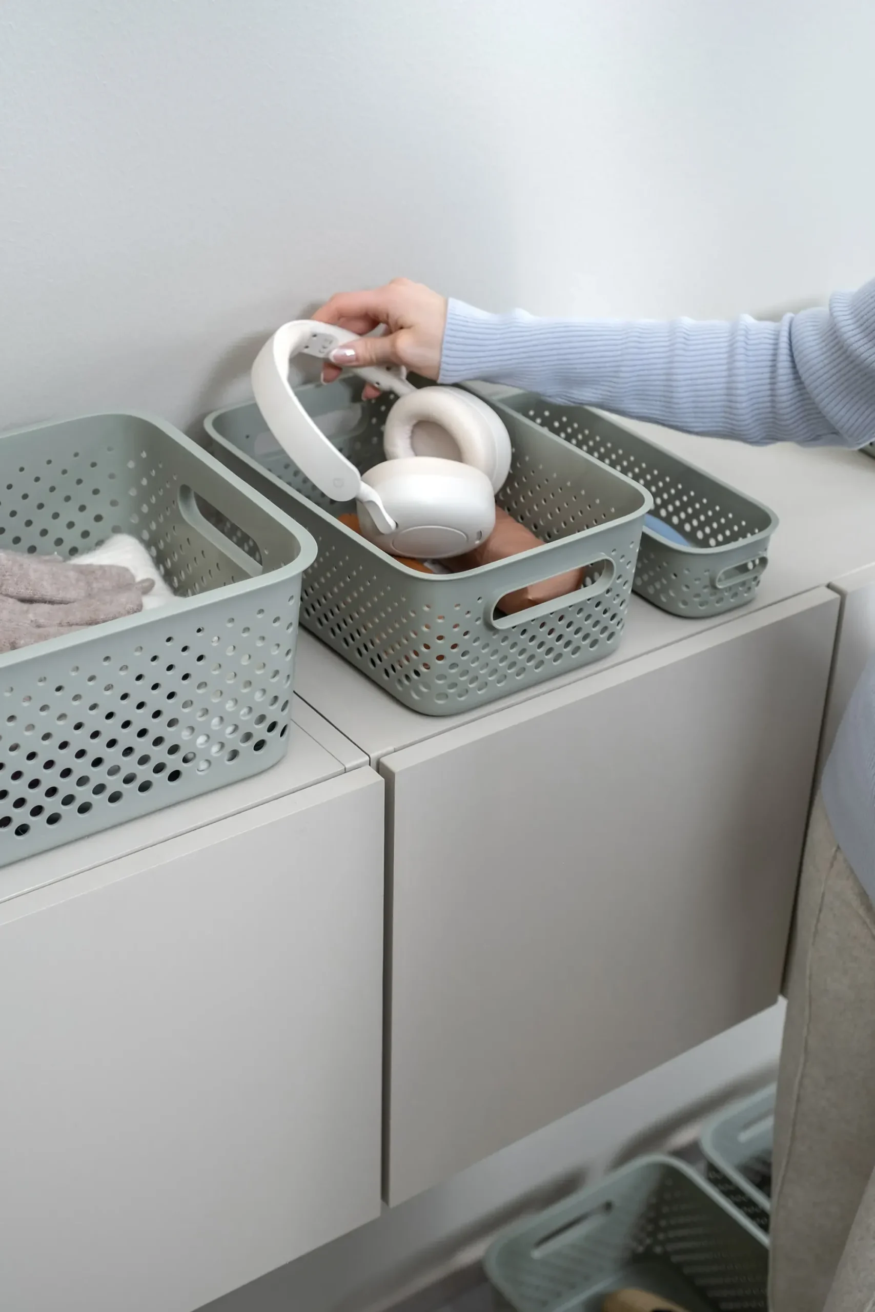 Oppbevaringsboks L Lys Grønn-Smartstore New
