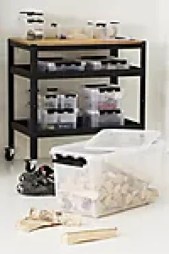 Oppbevaringsboks med lokk Classic 70l-Smartstore Outlet