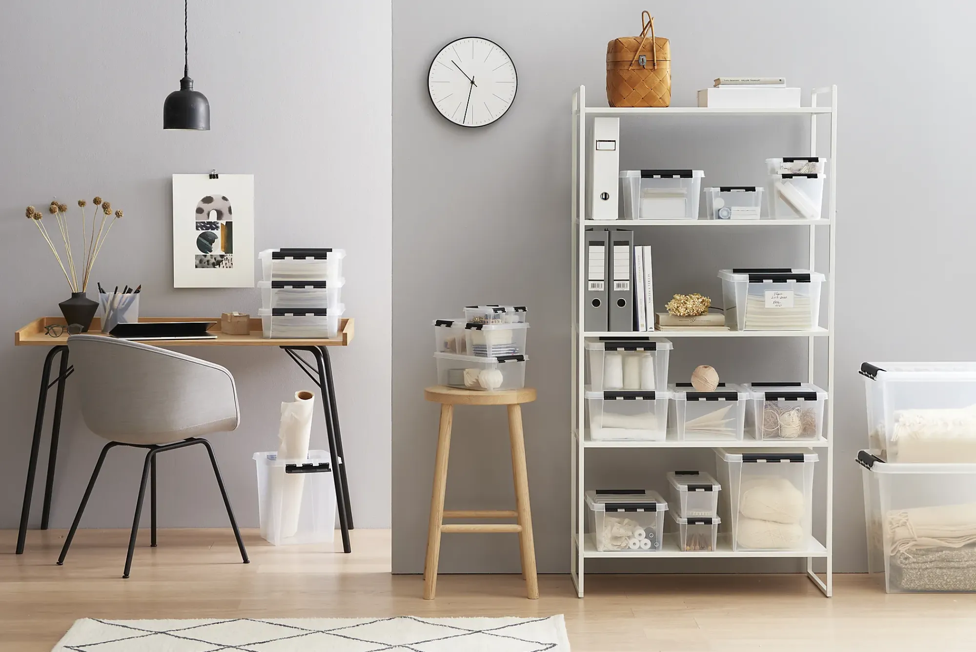 Oppbevaringsboks med lokk Classic 31l-Smartstore Hot