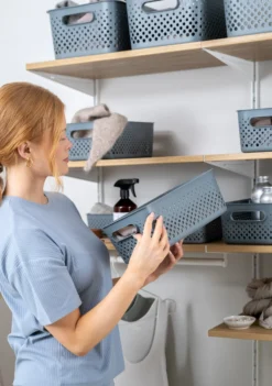 Oppbevaringsboks M Grå-Smartstore Sale