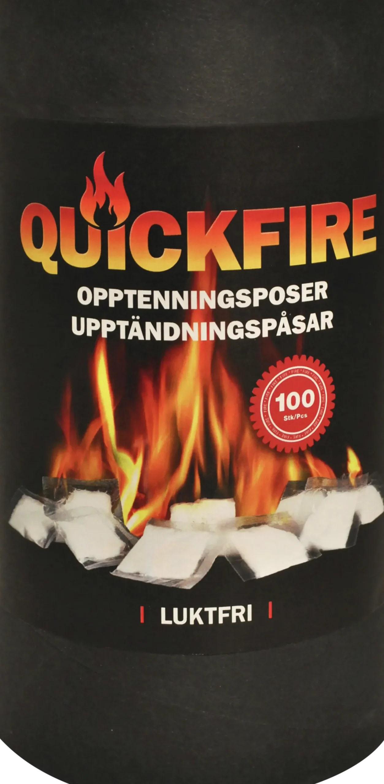 Opptenningsposer hvite 100stk-Quickfire New