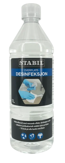 Overflate desinfeksjon 1l-Stabil New