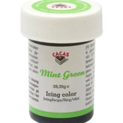 Pastafarge Mintgrønn 28,35g-Cacas Clearance
