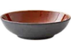 Pastaskål sort/amber 20cm-Bitz Best
