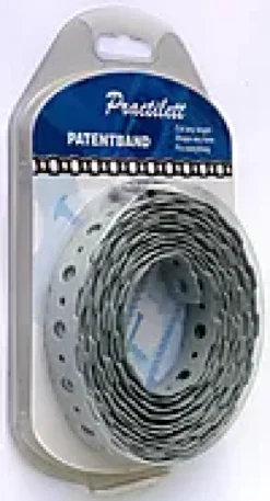 PATENTBÅND PR16 GRÅ 17MMX3M-Christiania byggteknikk Hot