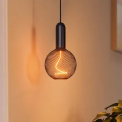 Pendellampe Pendulum E27 Rund Sort-Osram New