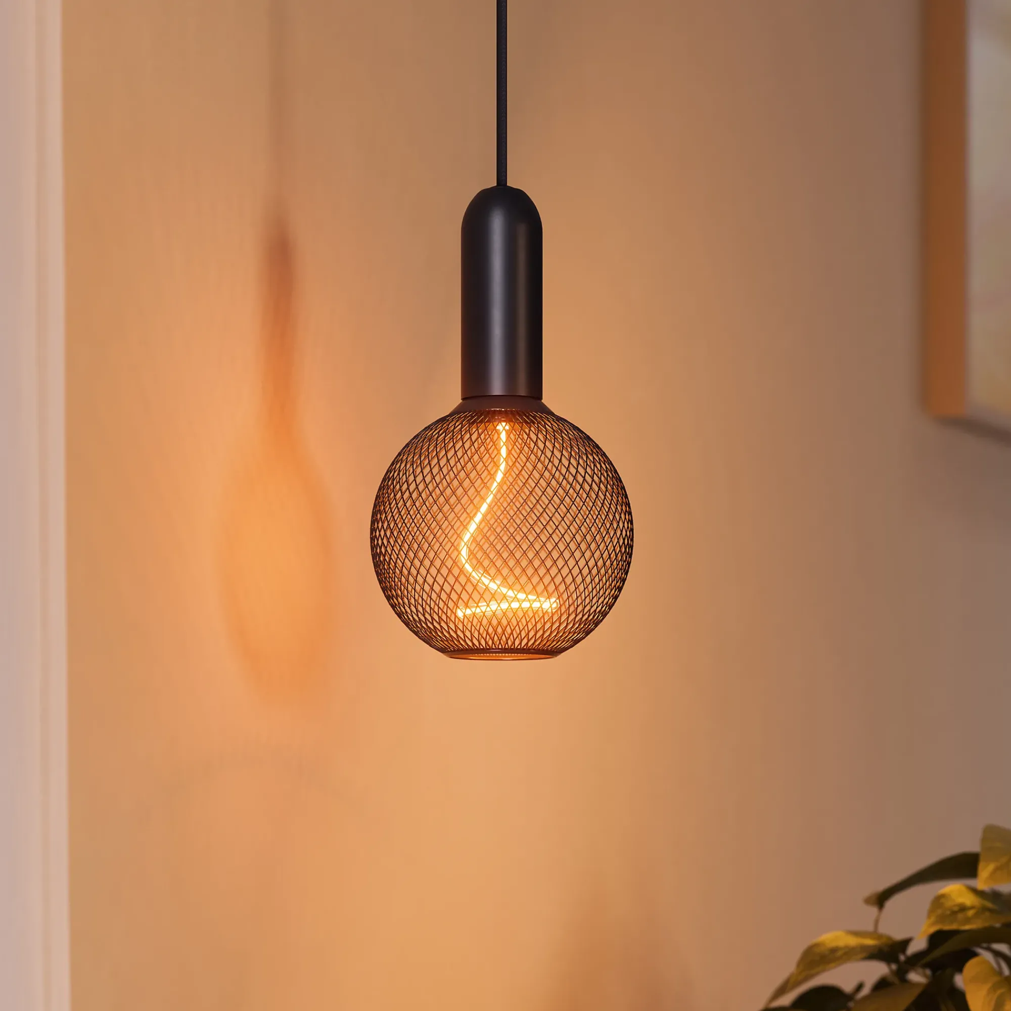 Pendellampe Pendulum E27 Rund Sort-Osram New