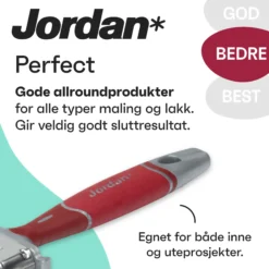 Pensel Perfect flat ute 120mm-Jordan
