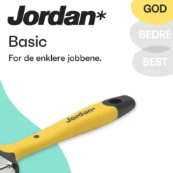 Penselsett Basic inne 25, 35 og 50mm-Jordan