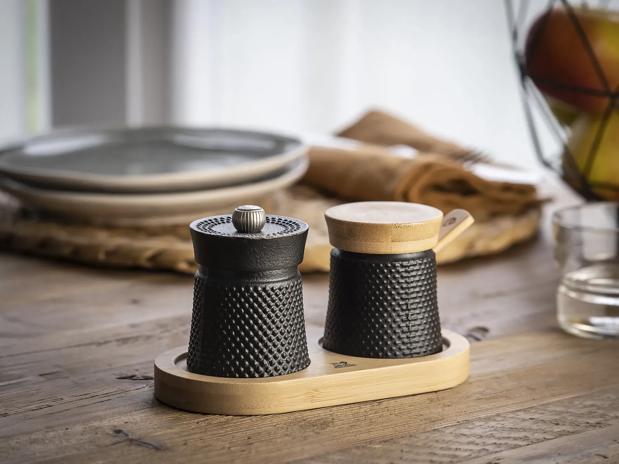 Pepperkvern og Saltkrukke Bali Støpejern-Peugeot Best