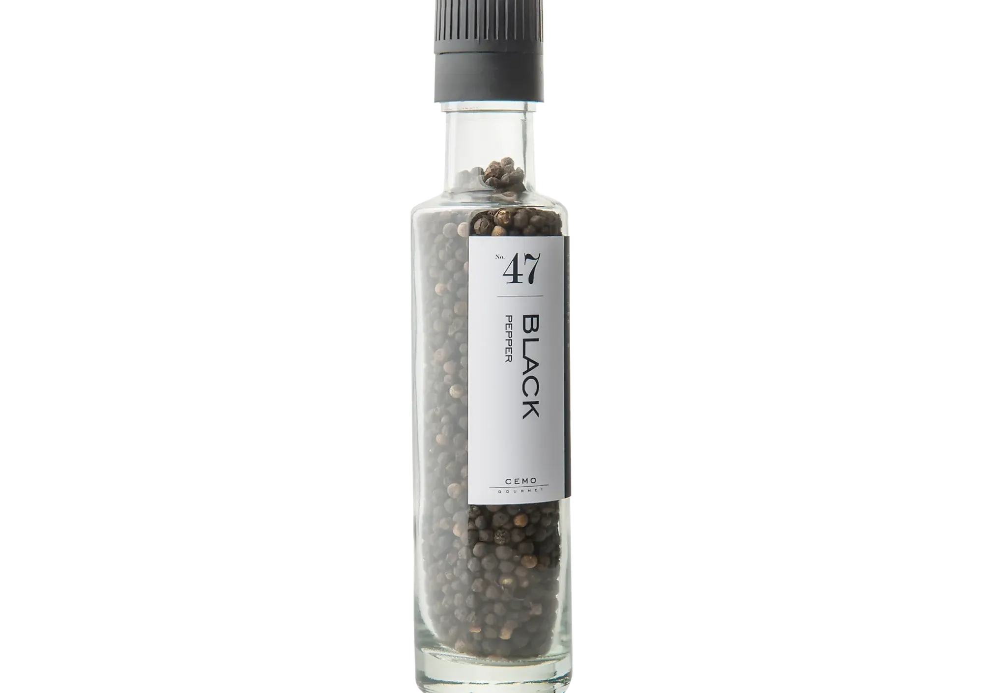 Pepperkvern svart pepper 110g-Cemo gourmet Best