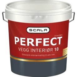 Perfect vegg 10 hvit base 3l-Scala Outlet