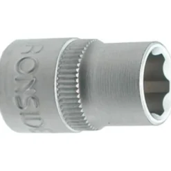 Pipe 3/8" 6-kant 8mm flankdrive-Ironside