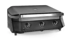 Plancha G-800 med lokk og tre gassbrennere-Cozze Hot