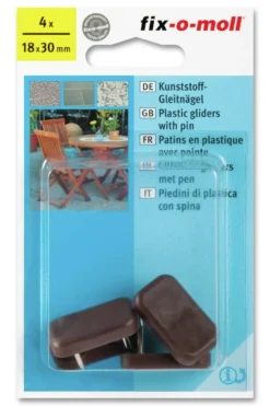Plast med stift for hagemøbler i tre 30X18mm-Fix O Moll Outlet