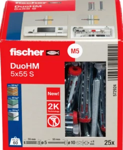 Plateanker DuoHm 5x55mm Eske 25 Stk-Fischer Online