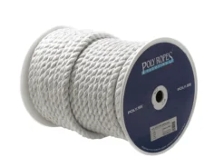 Polyester spes hvit14mm 110m-Poly Produkter Outlet