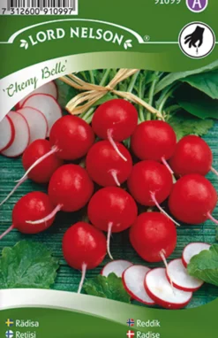 Porsjonsfrø reddik cherry bell-Nelson garden Online