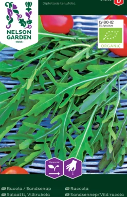 Porsjonsfrø sandsennep rucola-typ-Nelson garden Outlet