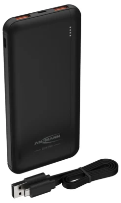 Powerbank 10000mah USB og USB-C-Ansmann Hot