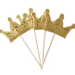Prinsessekrone topper 12stk-Cacas New