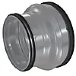 Reduksjon med pakning 125/100mm-Flexit