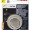 Reflex tape klar/sølv 1,5mX19mm-Fix O Moll Hot