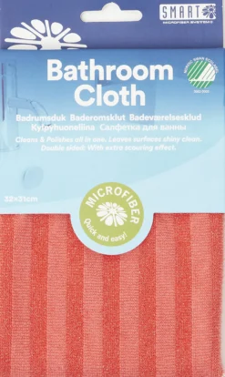Rengjøringsklut med skrubb for bad 32x31cm-Smartmicrofiber Outlet