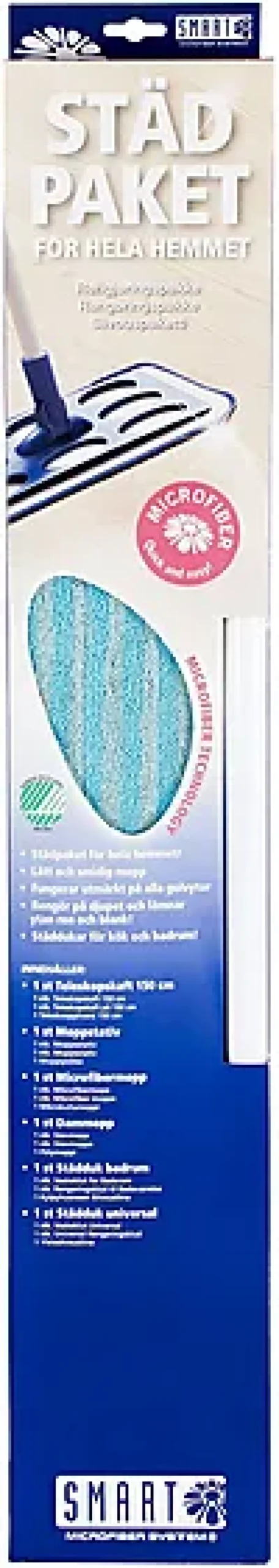 Rengjøringspakke 6deler-Smartmicrofiber Outlet