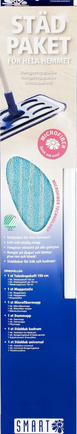 Rengjøringspakke 6deler-Smartmicrofiber Outlet