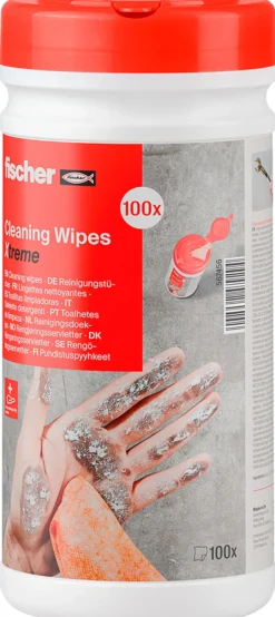 Rengjøringsservietter Wipes Xtreme 100 stk-Fischer Hot