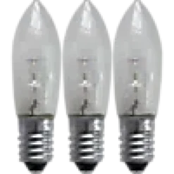 Reservlampe led t glass E10 23-55v 3stk-Star trading Clearance