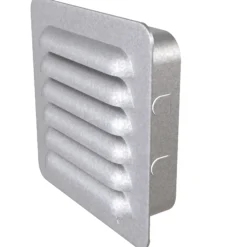Rist i galvanisert stål med duk og karm 15x15cm-Flexit Discount