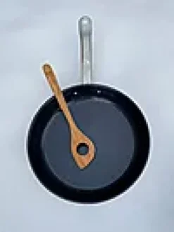 Røreskje med hull oliven 30cm-Varde Sale