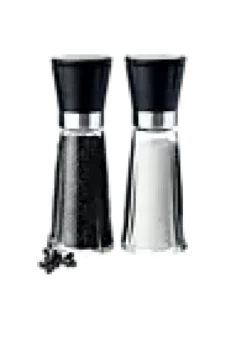 SALT-/PEPPERKVERNSETT H20 SORT/STÅL GRAND CRU-Rosendahl Sale