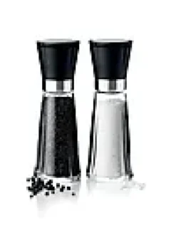 SALT-/PEPPERKVERNSETT H20 SORT/STÅL GRAND CRU-Rosendahl Sale