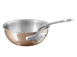Sautépanne buttet i kobber og stål 3,2l-Mauviel 1830 New