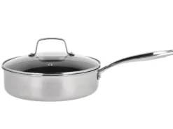 Sautépanne Premium 3-Ply 24cm med Keramisk Hybridbelegg-Invite Outlet