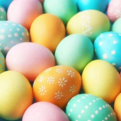 Servietter 33x33cm Pastel colored Easter eggs-Daybyday New