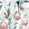 Servietter 33x33cm Protea white-Daybyday Discount