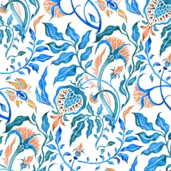 Servietter 33x33cm Royal Pattern blue-Daybyday Sale