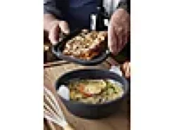 Silikonform til Airfryer firkant 19x19x8cm-Holm Hot