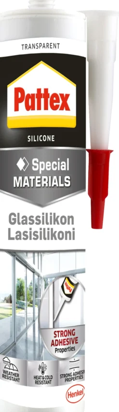 Silikon glass/speil 280ml-Pattex Sale