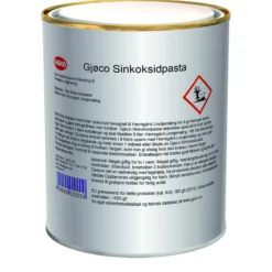 Sinkoksidpasta til linoljemaling 1l-Gjøco Outlet