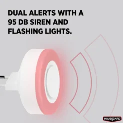 Sirene trådløs Luma 230V med batteribackup-Housegard Sale