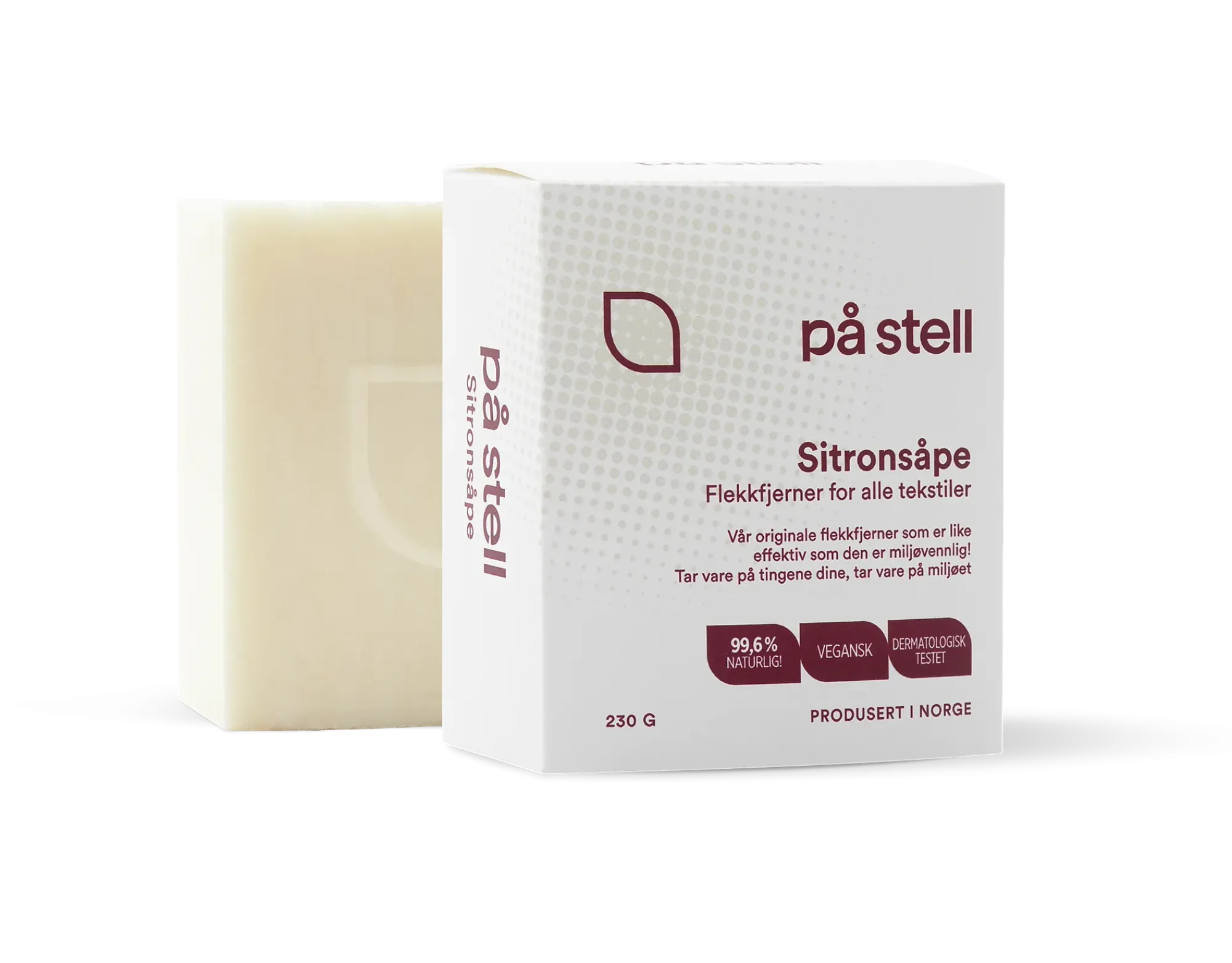 SITRONSÅPE / FLEKKFJERNER 230G-På stell Outlet