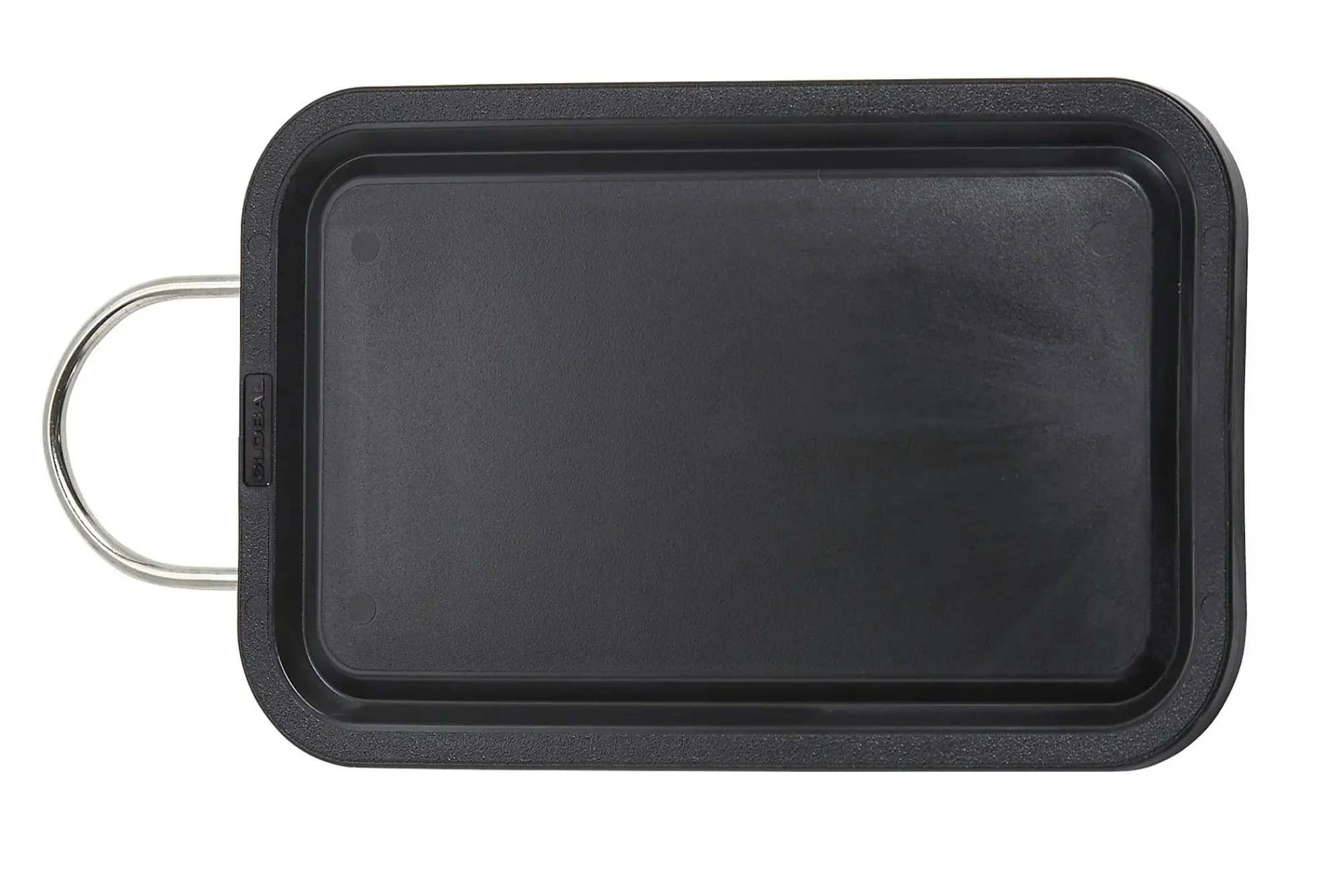 SKJÆREBRETT PLAST SVART 26X16CM-Global Online