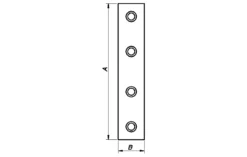 SKJØTEJERN 100X20MM-Pn Beslag Discount